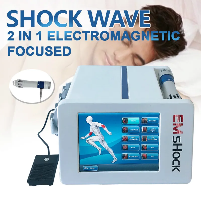 Afslankmachine Hotest ED Behandeling Gericht ESWT Schokgolftherapie CE Cellulite Extracorporeal