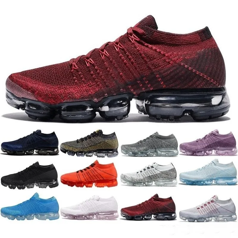 air vapormax vapor max 2018 Tasarımcılar Yeni Buharı Geliş Erkekler Şok En kaliteli Moda koşu ayakkabıları maxes Spor Spor ayakkabılar Eğitmenler 36-45