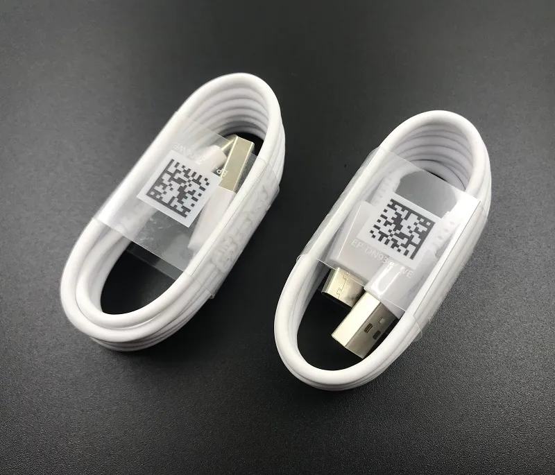 USB Data Cables Fast Charging Cord Wire Type C Line 1M Mobile Phones Charger for Samsung S8 S10 S20 S21 S22 XIAOMI Google High Speed Charge Phone Cable