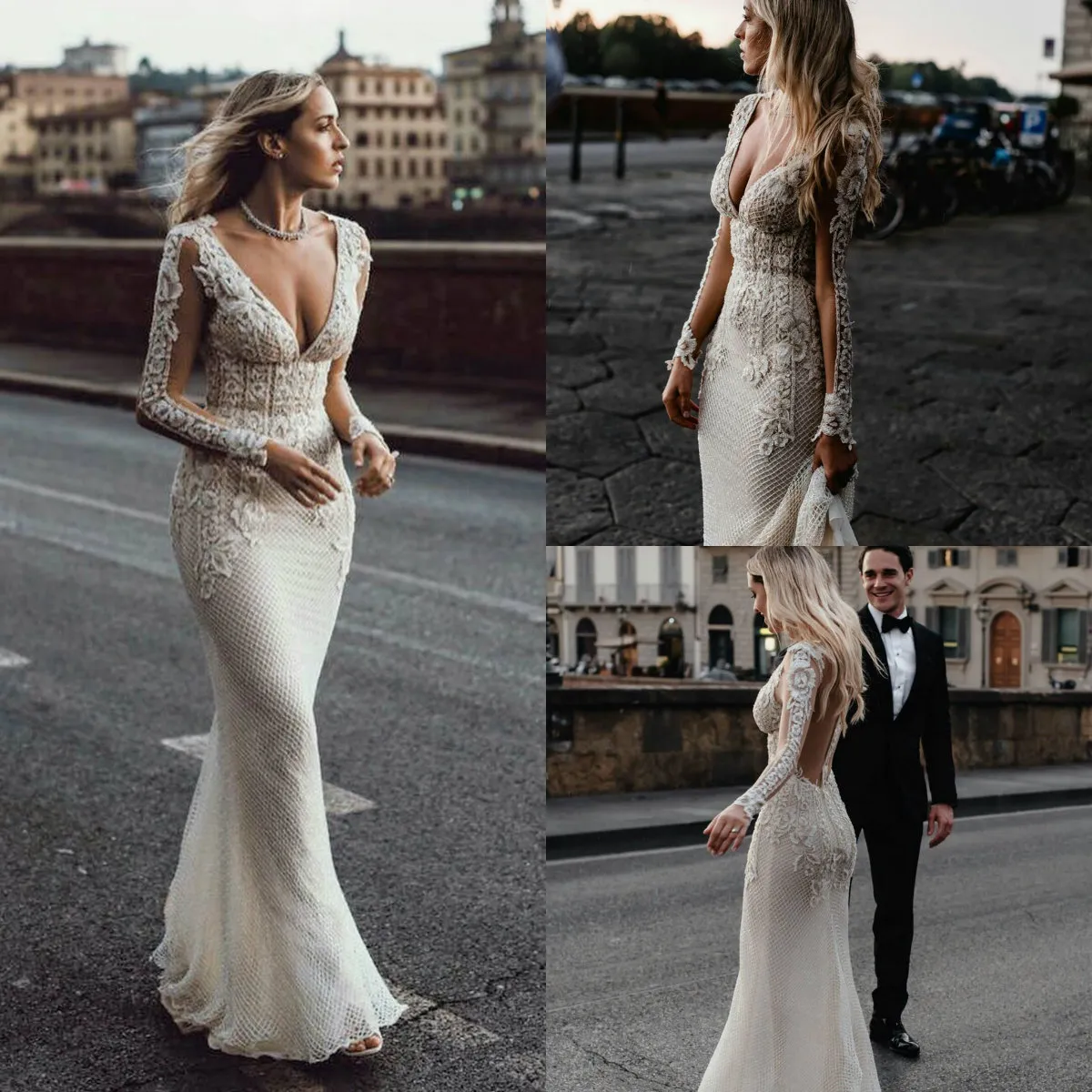 mermaid spaghetti strap prom dress Gorgeous Royal Blue Prom Dress Long Mermaid Spaghetti-Straps V-Neck –  suzhoufashion