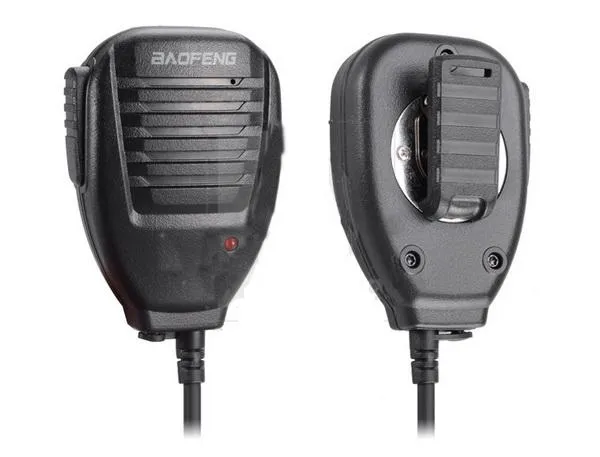 100pcs BaoFeng Mic Microfono a 2 vie Radio Altoparlante Mic per UV-5R/UV-3R Walkie Talkie mini altoparlante Microfono nuovo