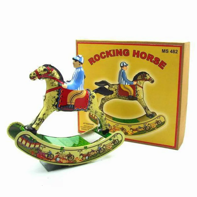 Antique Style Tin Toys Wind Up Toys Robots Iron Metal Models For