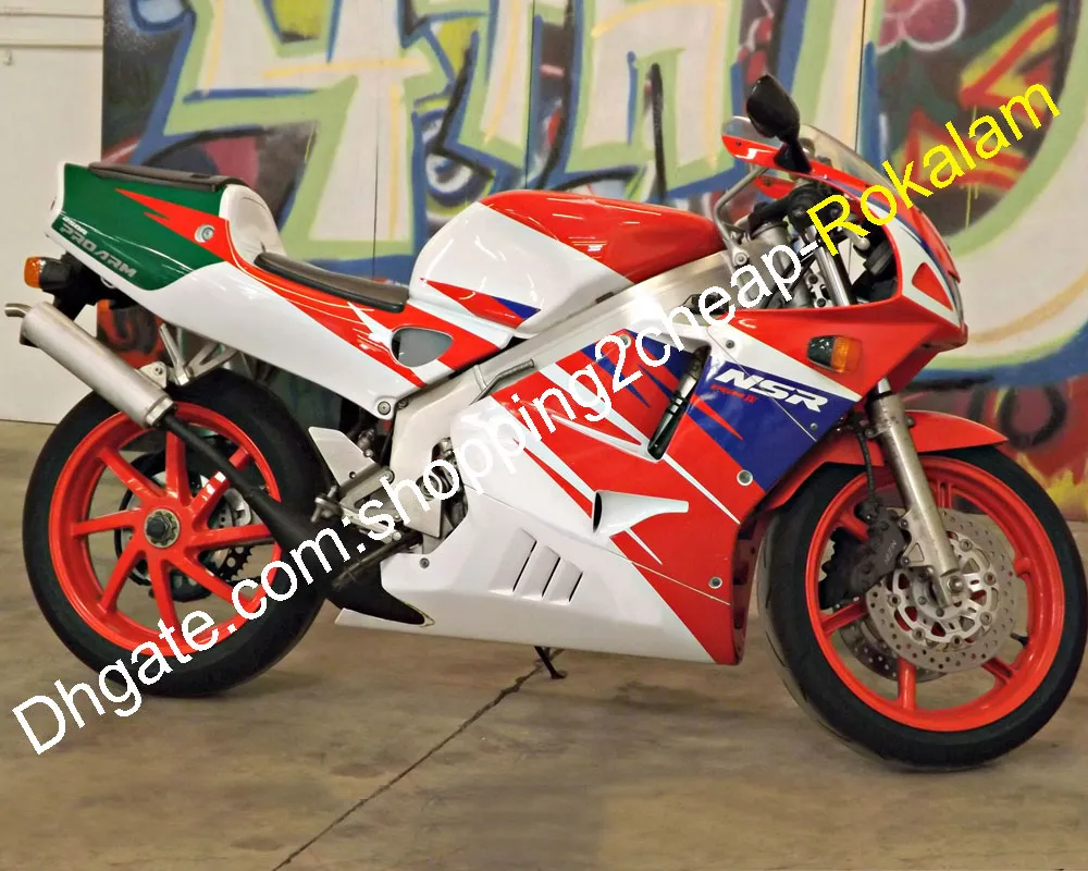 NSR 250 RR 250R 250R人気のバイクキットホンダNSR250R MC28 MC 28 ABSボディワークシェルフェアリング1994 1995 1995（射出成形）