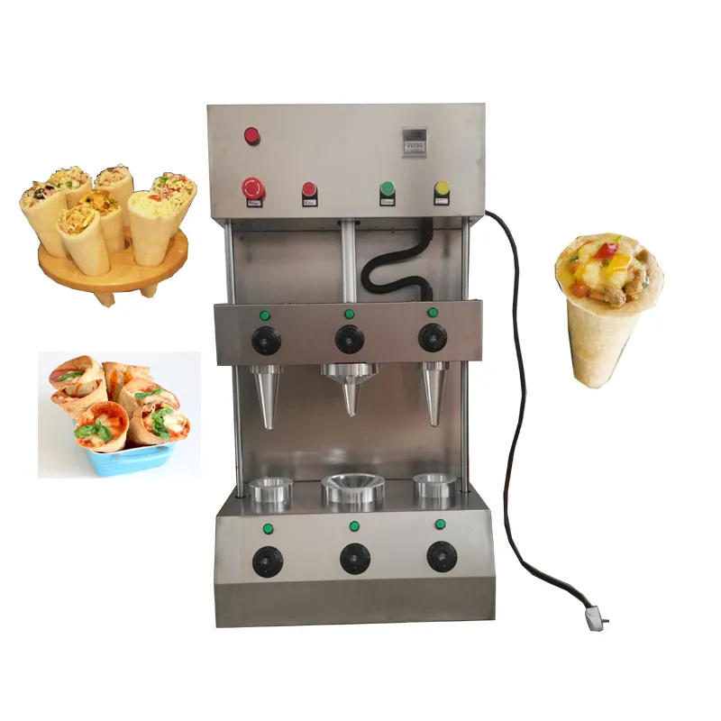 2020 Popular Pizza Cone Machine Cone Pizza Oven Commercial Pizza Cone Maker Stainless Steel Healthy Snack Food Machine3000W