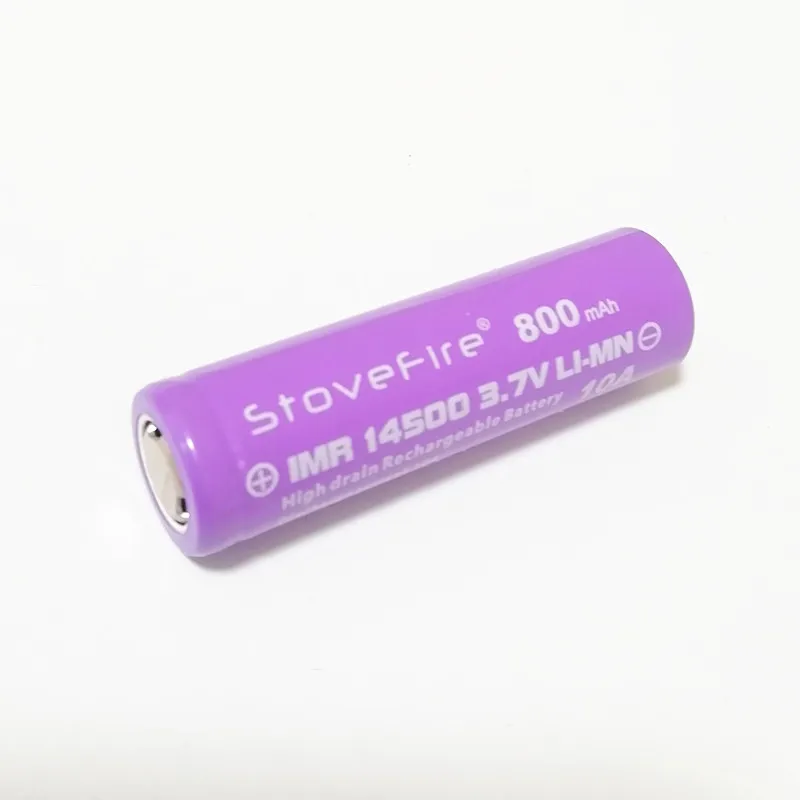 IMR 14500 800mAh 3.7V Rechargeable Lithium Battery ... From Epochcom, $2.48 