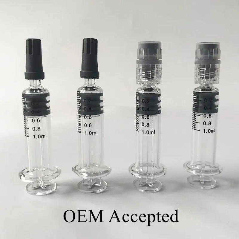 Glass Syringe Glass Injector Syringes Luer Head Luer Lock For Thick Oil