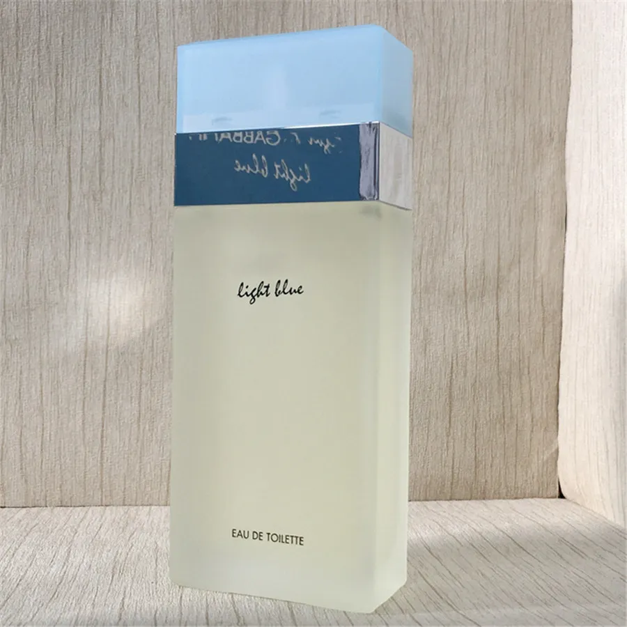 Nowy zapach perfum dla kobiety jasnoniebieskie perfumy Kobieta 100 ml spray Parfum Długotrwały statek FranGrance1466413