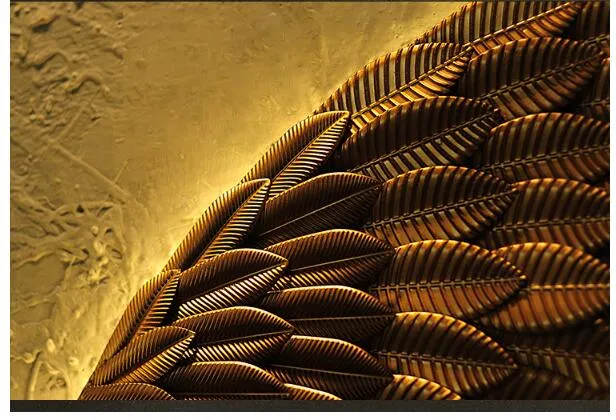 Wing 壁掛け♡ Angel Wing Charms: Retro Iron Art Wing Pendant, Novelty Home