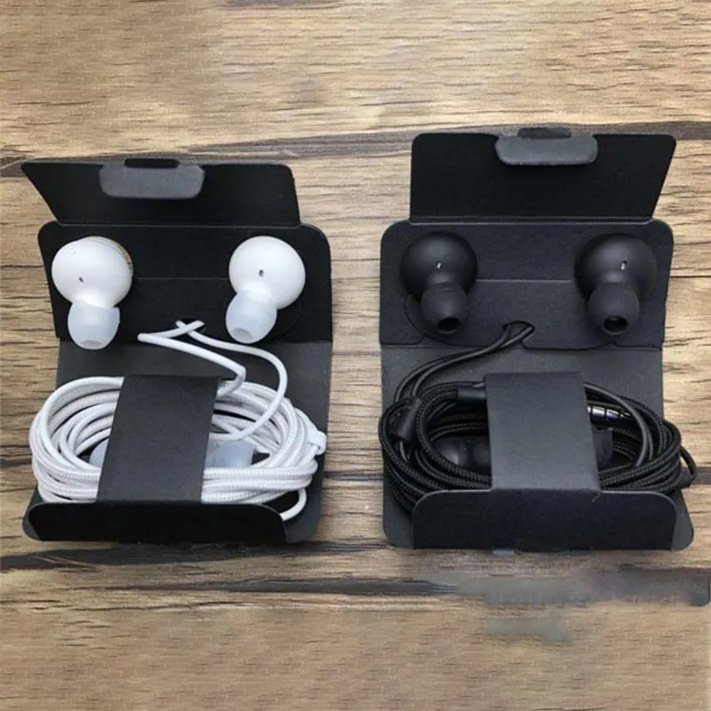 wire headset headset for Samsung S10 S10E S10P For iphone headset headphone earphone black and white EO IG955 With Retail box