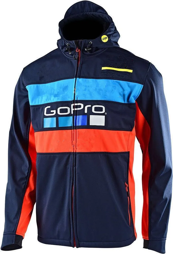 Nieuw binnen Blauwe Motorrace jassen voor Motorcross Sweatshirts met rits Outdoor sport hoodies maat S-XXL