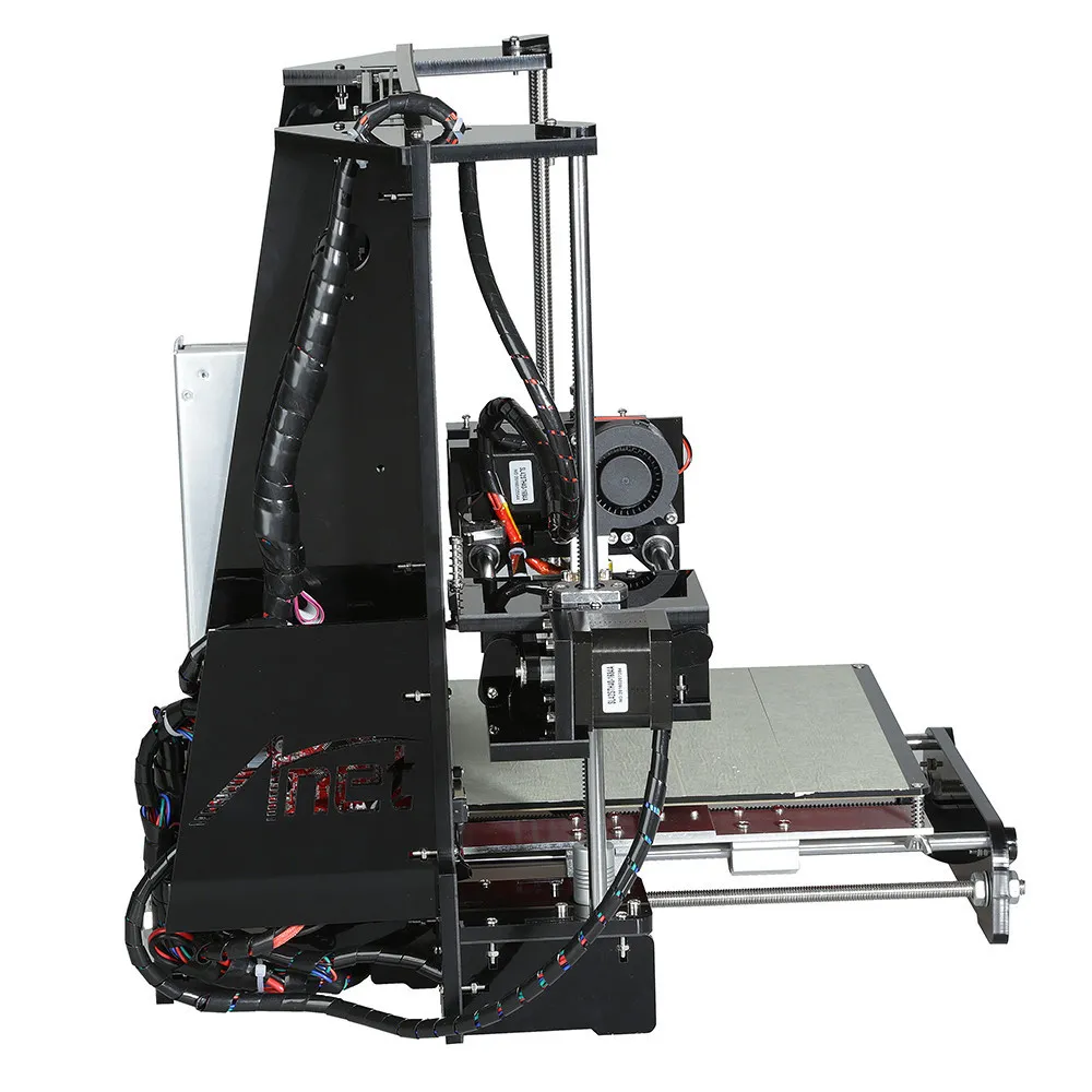 Heißer Verkauf 3d-Printer diy Anet A6 Einfache montage Precision Reprap Prusa i3 3D Drucker Kit DIY Mit Filament 16GB LCD Bildschirm Kostenlos