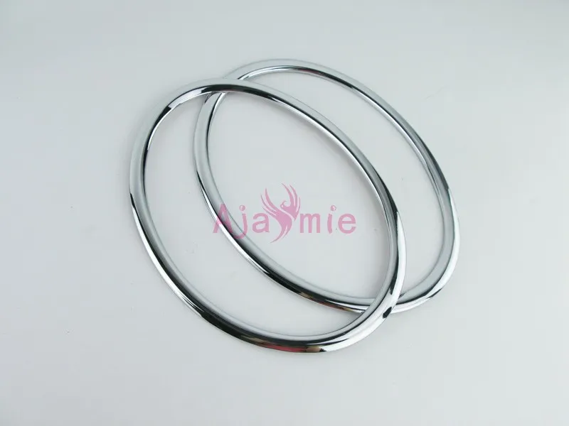 For Nissan Juke 2011 2012 2013 Headlight Cover Lamp Overlay Trim ABS 2pcs Chrome Detector Car Styling Accessories