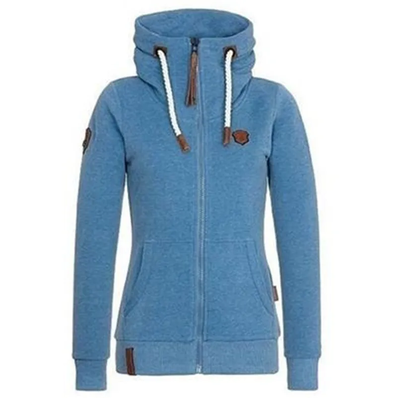 Mulheres sólidas cor hoodies moda tendência zip colar zíper moletom manga longa pulôver tops jacketser feminino casual moletom