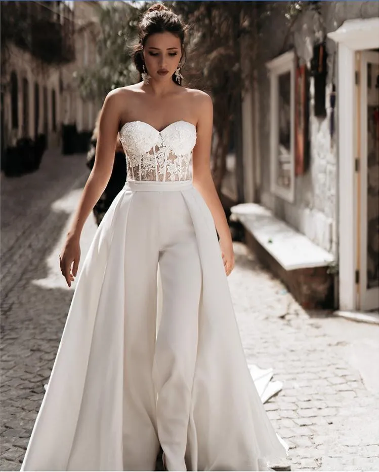 Wedding lace jumpsuit outlet