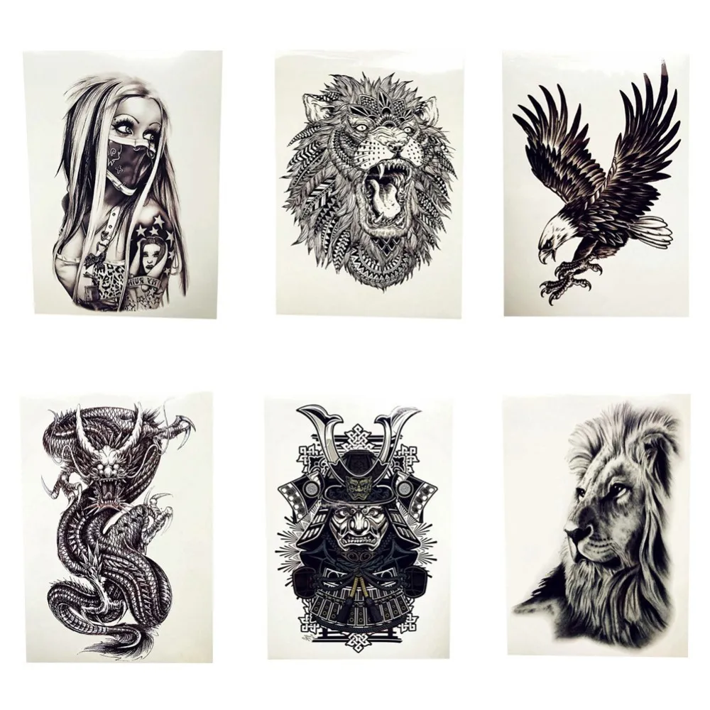 Lion head tribal tattoo stock vector. Illustration of design - 117607370