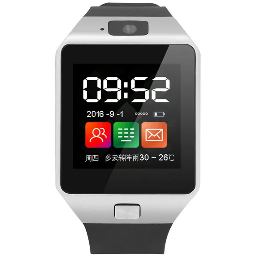 Smart Watch DZ09 Smart Watch Urządzenia do noszenia Bluetooth SmartWatch dla iPhone Android Telefon zegarek z kamerą SIM SIM TF