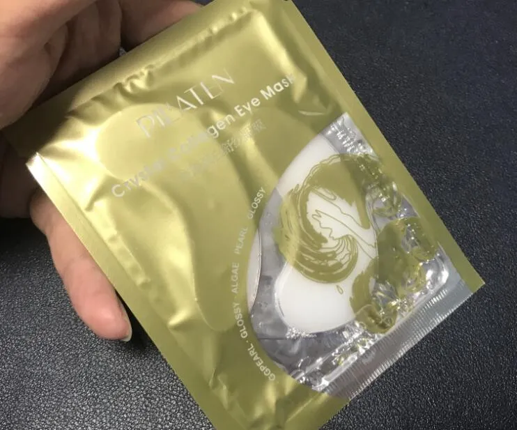 Nouveaux masques pour les yeux en cristal de collagène PILATEN Cernes, masque pour les yeux d'humidité 7g Masques pour les yeux Drop Ship