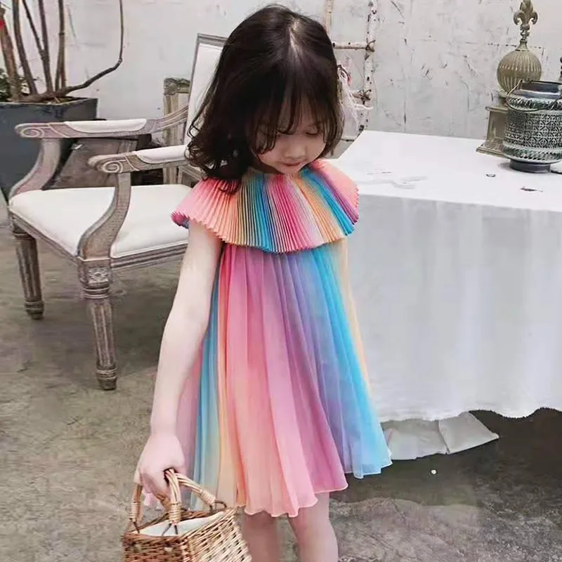 open lace back dress Magical Mystical 1950's Unicorn Rainbow Party Dress / Waist 24 – Xtabay  Vintage main image 0