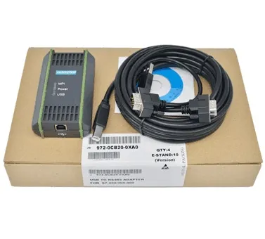 Freeship Top-nominale chipversie 6ES7 972-0CB20-0xA0 PC-adapter USB PLC-programmeerkabel voor S7-200 / 300/400 PPI / MPI / DP