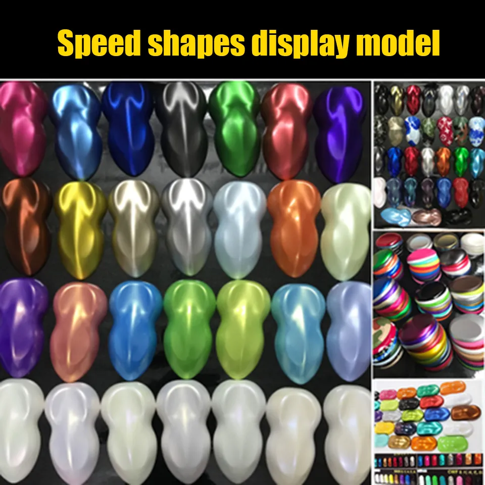 20x10.8cm Plastic Vinyl Wrapping Model Water Transfer Pattern Display Car Speed Shape For Vinyl&Paint Color Displaying MO-179F