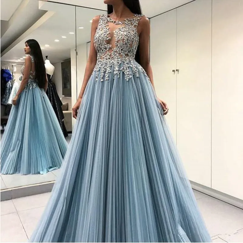 Formal dresses deals dusty blue