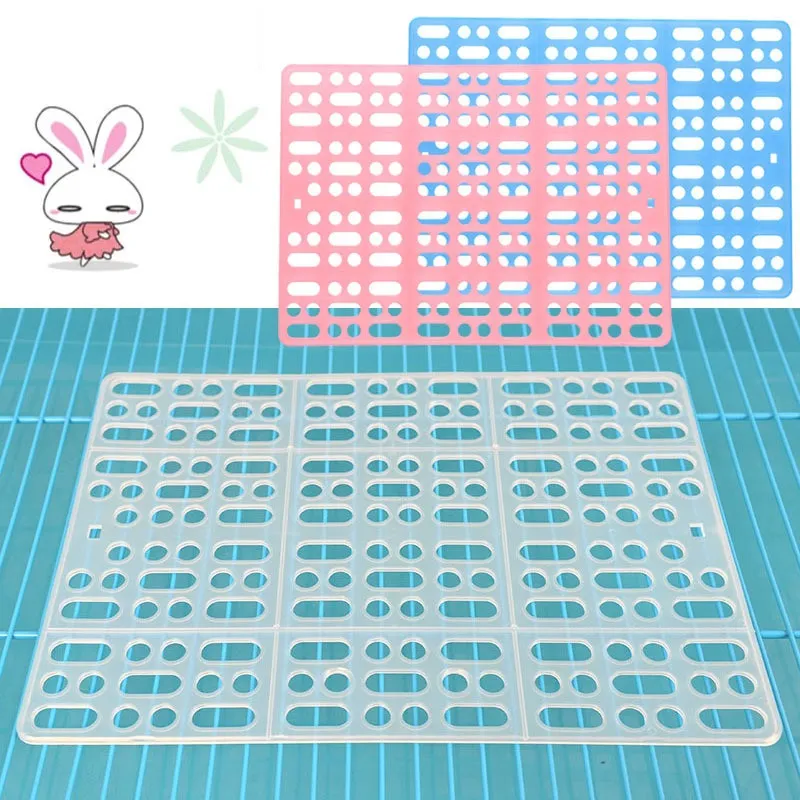 Litter Mat Rabbit Premium Plastic Grids Pet Foot Mat for Rabbits, Guinea Pigs, Cats, and ...