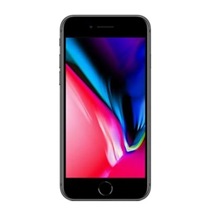 Original desbloqueado Apple iPhone 8 64 GB ROM WCDMA Celular 12MP Câmera 4,7 polegadas Hexa-core Iphone 8 telefone recondicionado com caixa lacrada