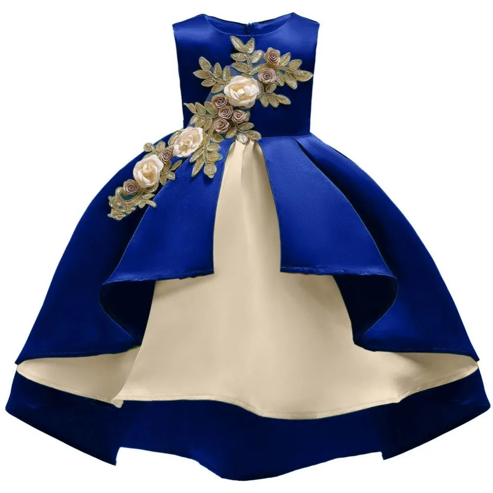 Kids Girls Colorful Floral Dress Holiday Party Fancy Princess Dresses |  Fruugo NO