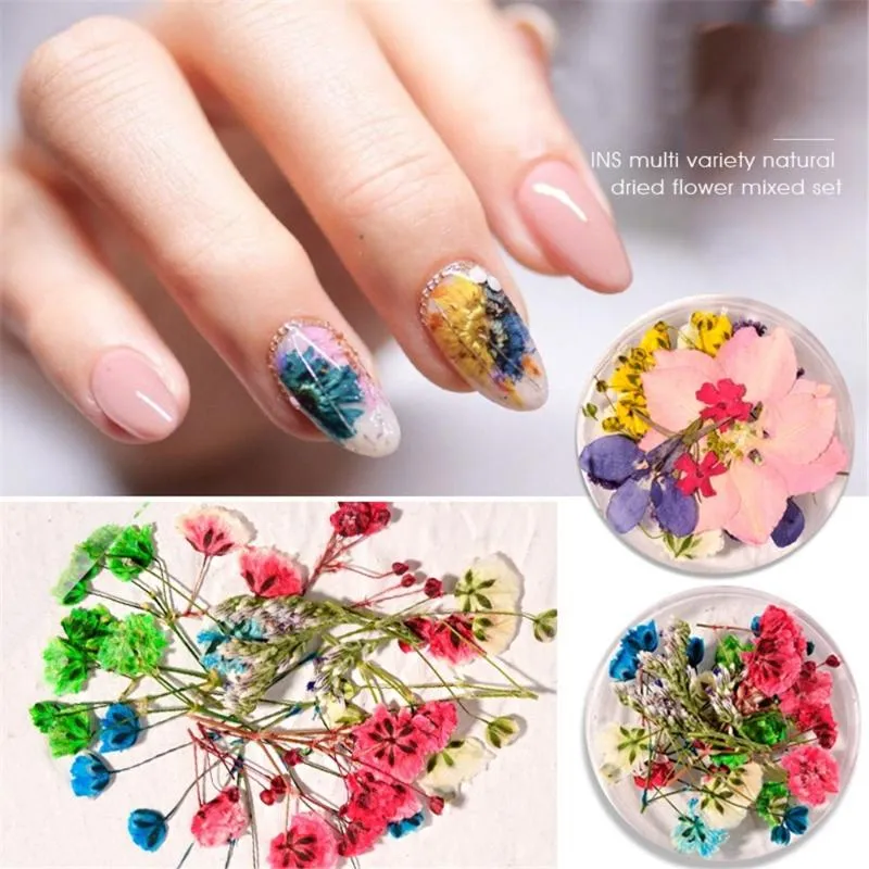 SIRF TUM 7 48 in 1 Set of 3D Nail Art Glitter Bottle 3D Nail Art Charms  Glitter Sequins Rhinestones Beads Assorted-5 Pcs Double Sided Nail Dotting  -Tool- Pen -Great -Gift for-