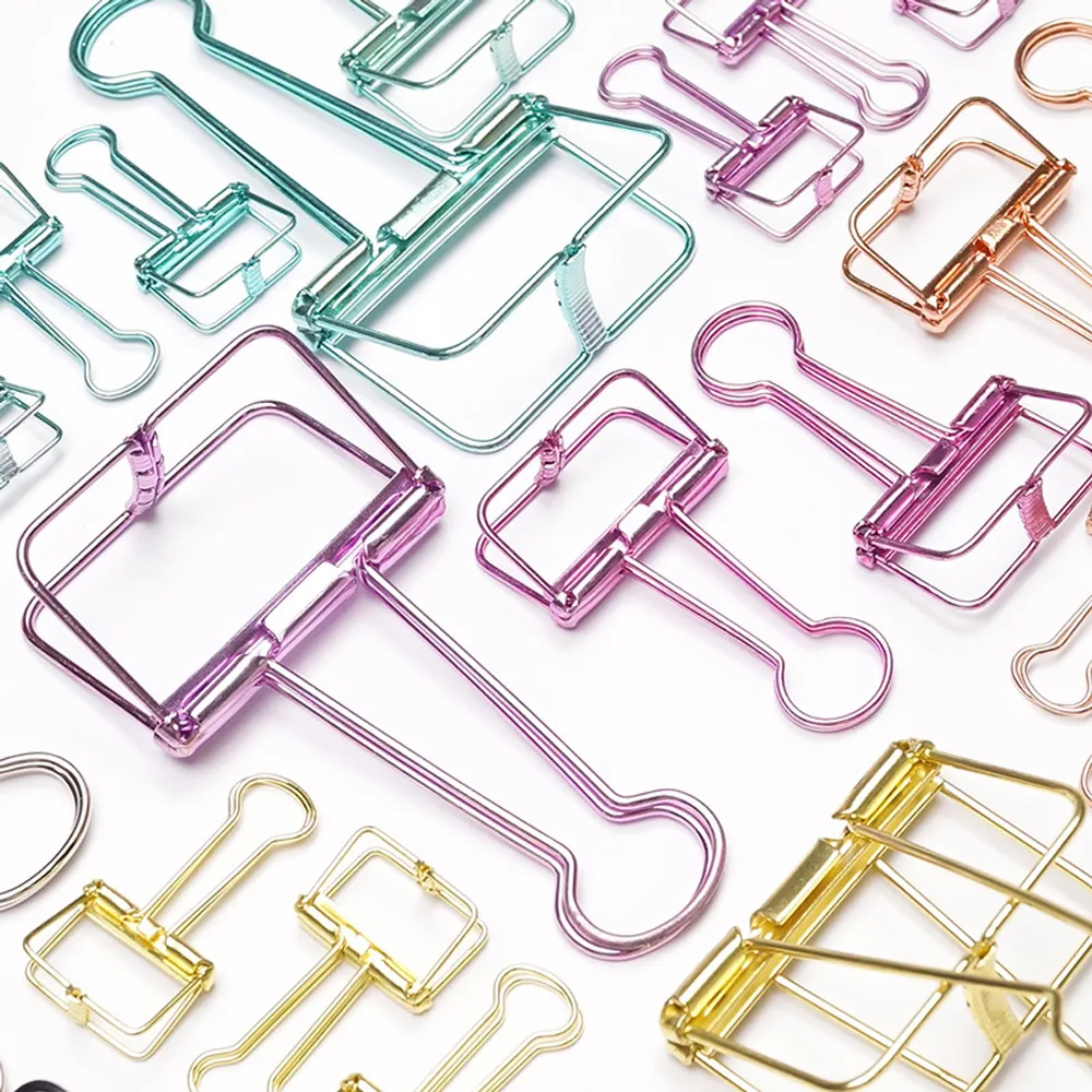 Office paper store clamps