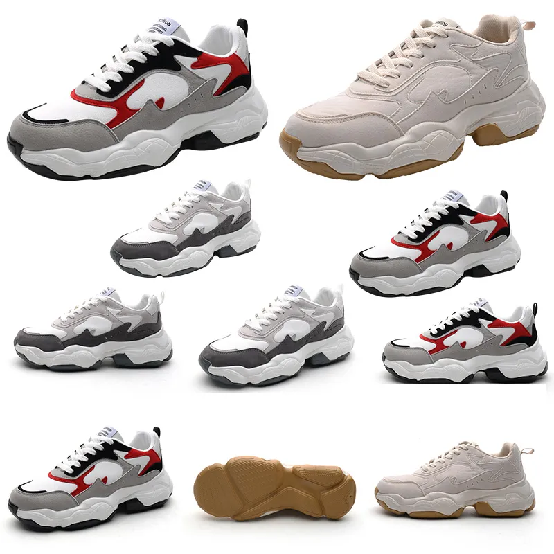 gym jogging women men fashion old dad shoes grey white red black breathable comfortable sport designer sneakers 39-44