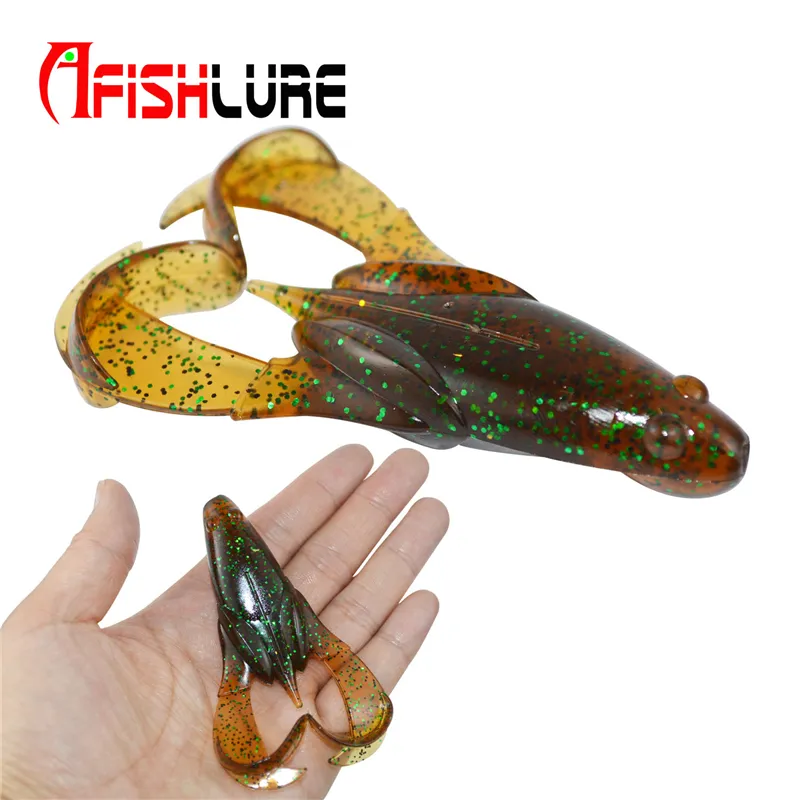 New Lifelike Toad Big Bite Baits 9cm 15.5g Supple Silicone Rubber Body  Double Buzzin Feet Gambler Bait From 2,73 €