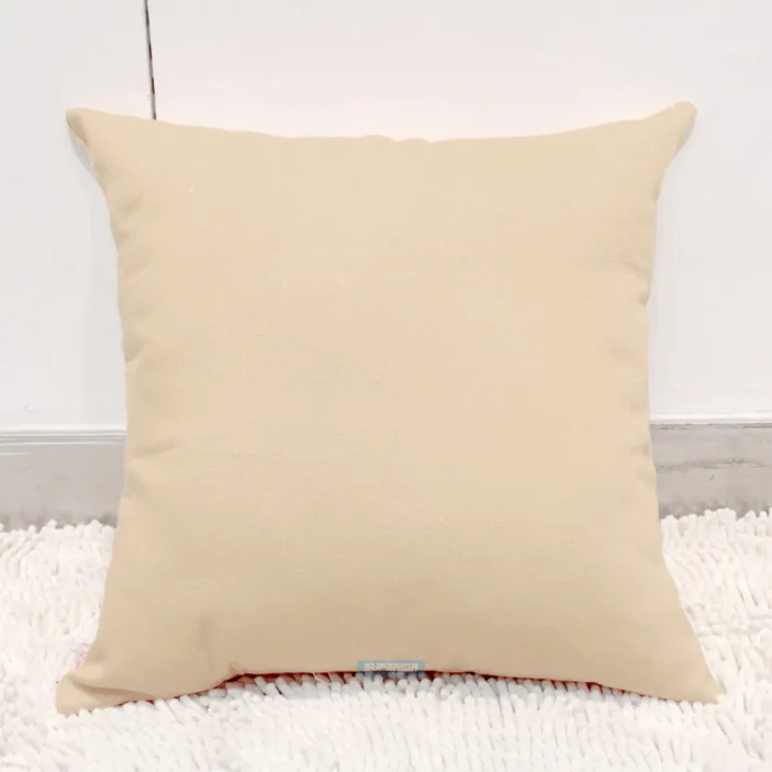 100 шт. MOQ 18x18 дюймов хлопковые подушки для твила квадратная наволочка пустая подушка.
