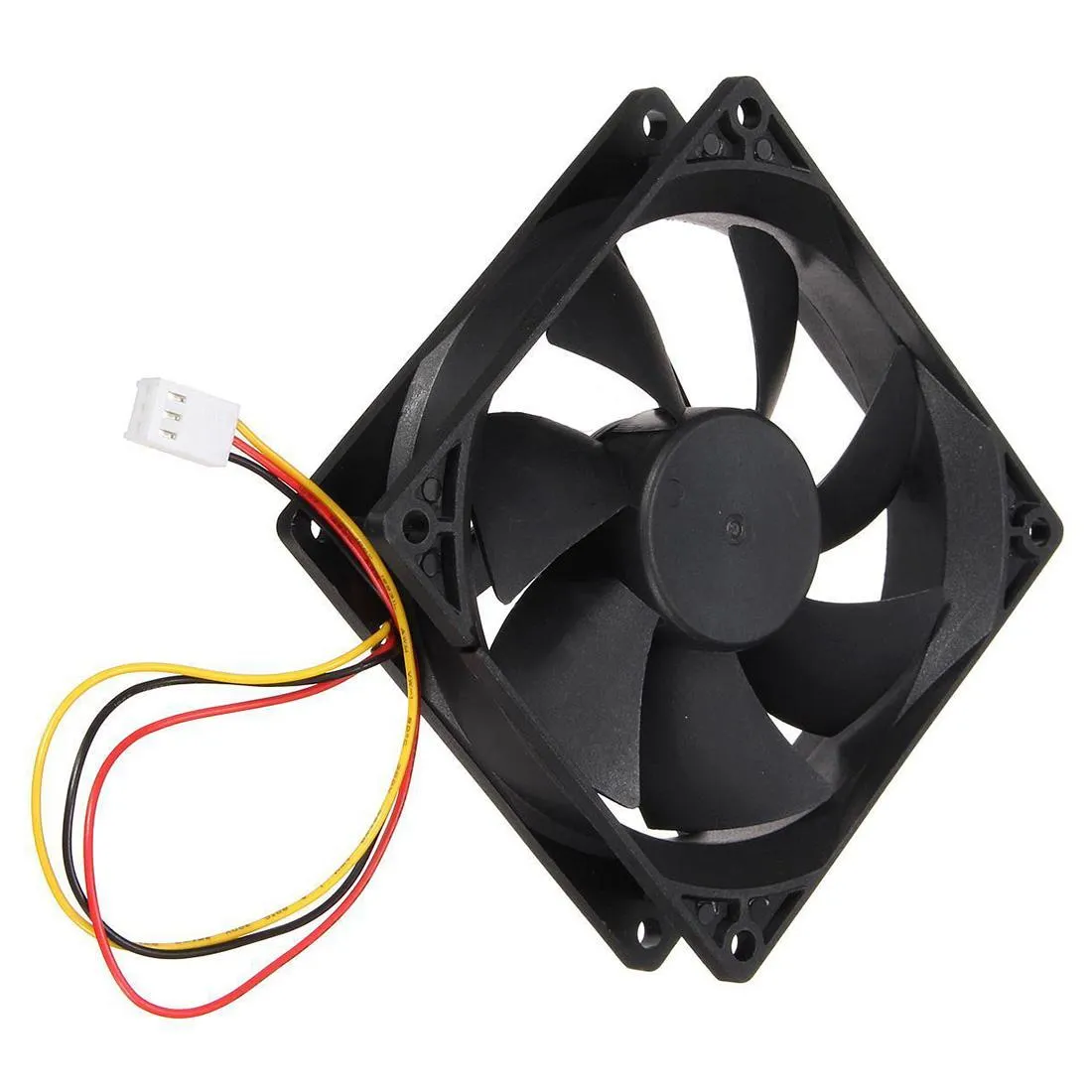 Freeshipping 10pcs / lot Radyatör İçin Bilgisayar PC CPU 12V Soğutma 3 Pin 90mm 25mm Soğutucu Fan Isı Emici