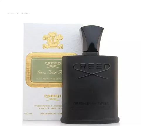 Yeni Creed Yeşil İrlanda Tüvit Erkek Parfüm 120 ml Sprey Parfüm Uzun Ömürlü Time Ile Erkekler Parfum İyi Koku Kutusu Ücretsiz Nakliye Ile Gel