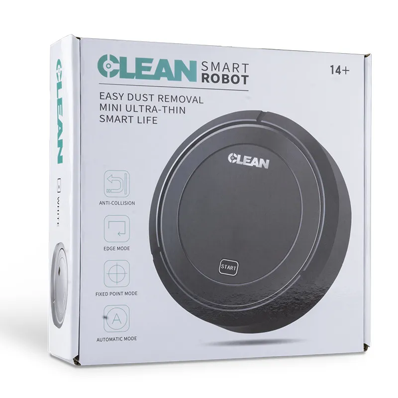 Robot Odkurzacze Inteligentne Clean Machine Sweep Mop Vacuum 3 w 1 Urządzenia życiowe Smart Clean Robots DHL za darmo