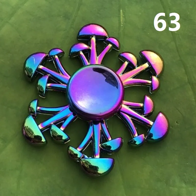 Hidget Spinner Toy New Dazzreawo Nar Flower Череп Дракон Крыла Гиро для Аутизма СДВГ Детские Взрослые Антистресы EDC Finger Toys