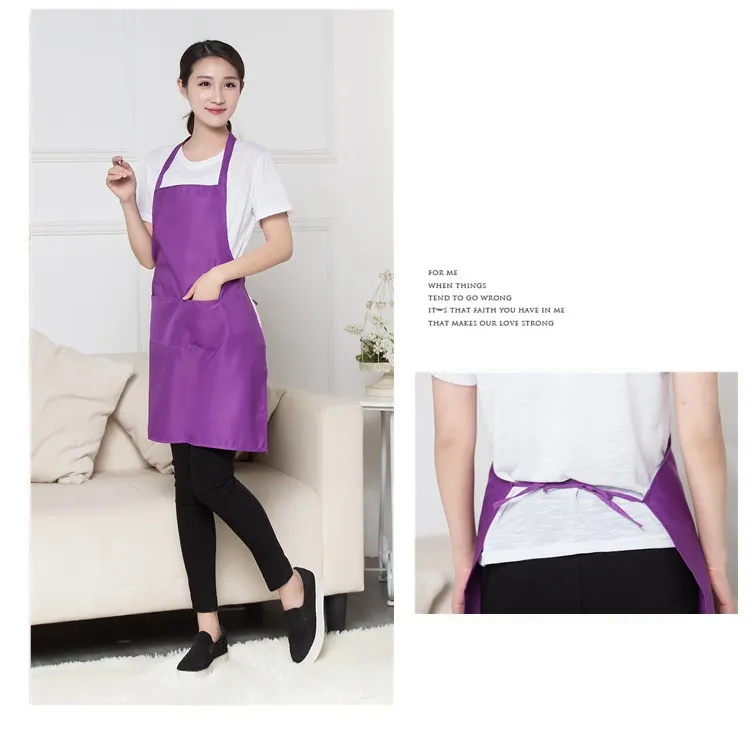 Regolabile Unisex 6 Grembiuli Da Cucina Con Tasche - Unisex Per Chef, BBQ E Lavori Domestici Grembiule Barbecue Uomo - Foto 8