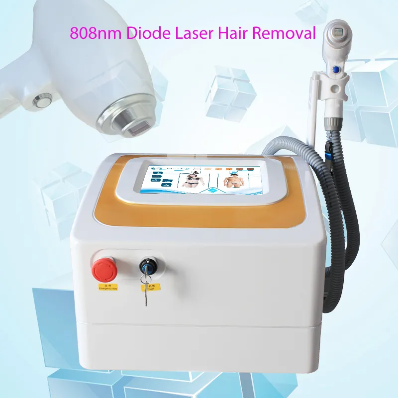 Máquina de remoção de cabelo a laser de diodo 808nm