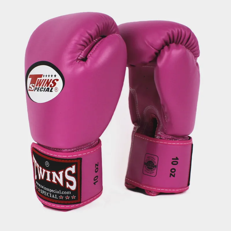 Mode-livraison gratuite coups de pied professionnels 5 couleurs gant de boxe gros gym fitness femmes rose TWINS gants de boxe