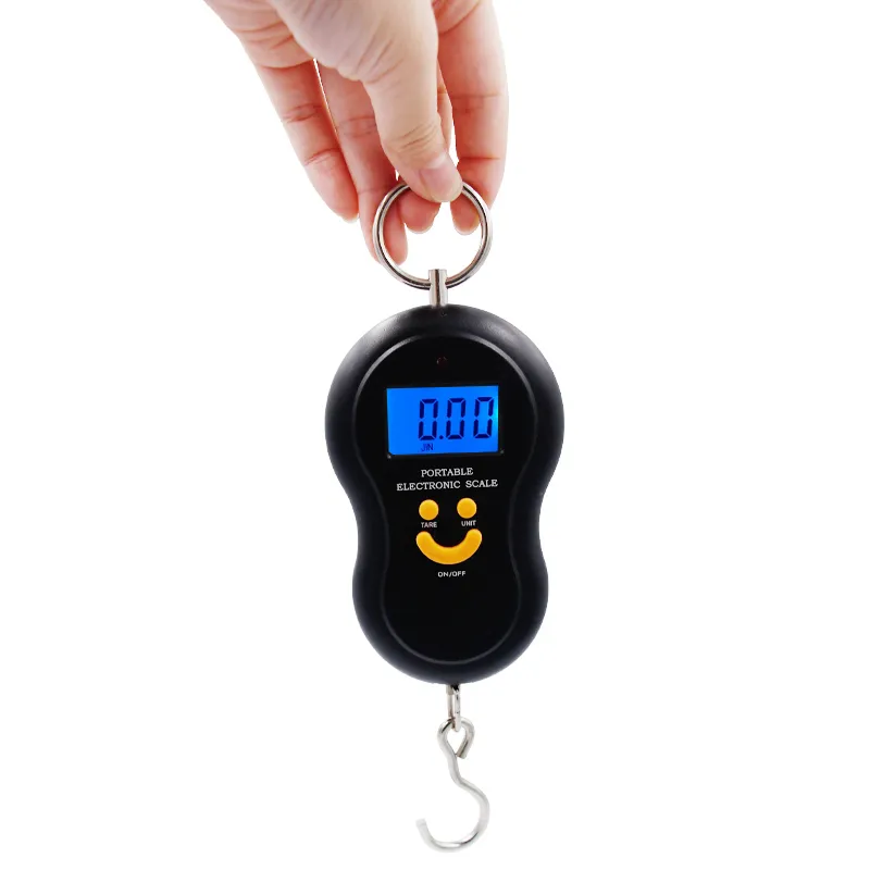 digital weight hook Truweigh Force Hanging Scale w/ - 110lb x 0.05lb which is an ideal choice to avoid charging excessive baggage fees during check HK-01 Electronic Digital Weight Hook