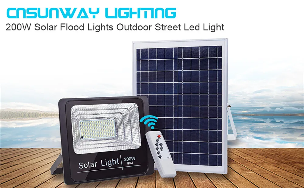 Solar light 200w ip67 new arrivals