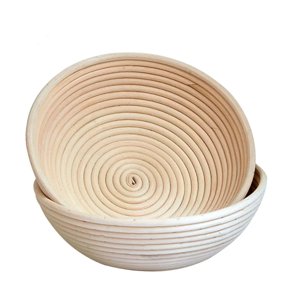 Banneton Ovale Panier De Fermentation Pour Pain Lot De 6 Paniers à Pain En Rotin - Banneton Fermentation 15 Cm - Pour Cuisson Pain Maison - Avec Chiffons Lin Paniers Levain Ovales Kit Boulangerie