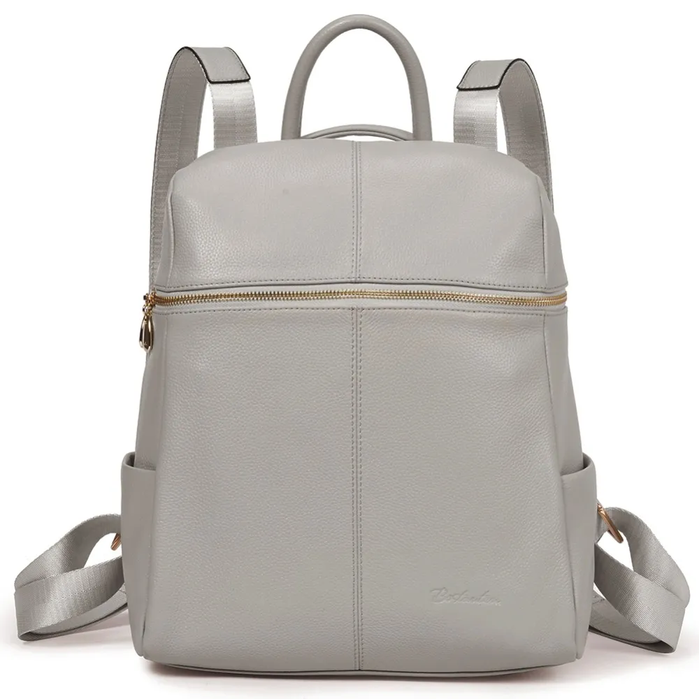 Designer-Bostanten Women Backpacks純正レザーバックパック女性スクールバッグプリティスタイルバックパック女の子の学校バッグ
