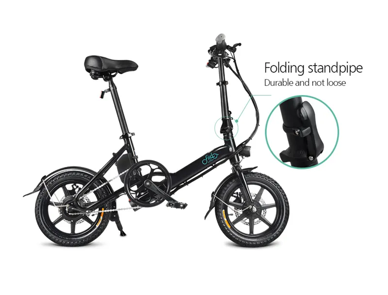 FIIDO D3 Folding Electric Moped Foldable Bike Three Riding Modes