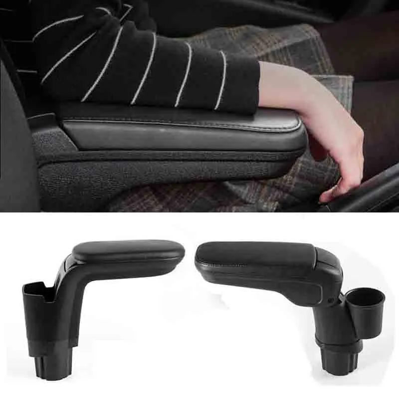 Leather Armrest Box Cup Holder Storage For Smart 453 Fortwo Forfour 2015  2018 From Yaseri, $144.32