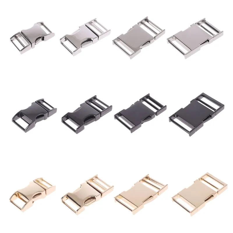 Metal Arched Side Release Buckle For Backpack Straps Webbing 14mm 19mm 25mm 30mm