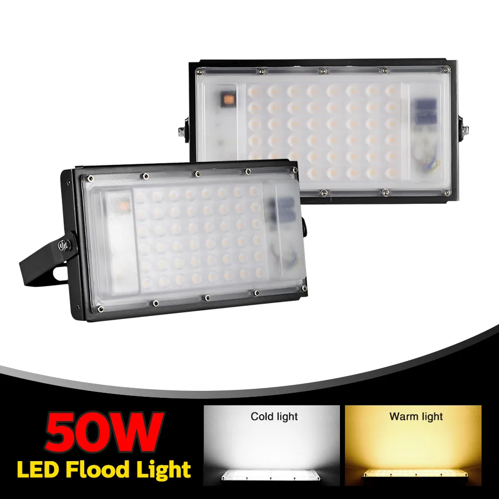 50W Ultra-thin Module Light 110V Cool White Floodlights Warehouse, hotel, Swimming pool,Workshop Driveway Led Lamp
