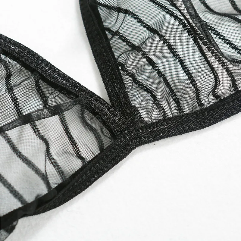 Sexy Hot Lingerie Erótica Corset Lace Bikini Estilo Pijama Exotic Sutiã Aberto Tanga Tanga Porno Sexo Cueca Conjunto Trajes Pulseiras