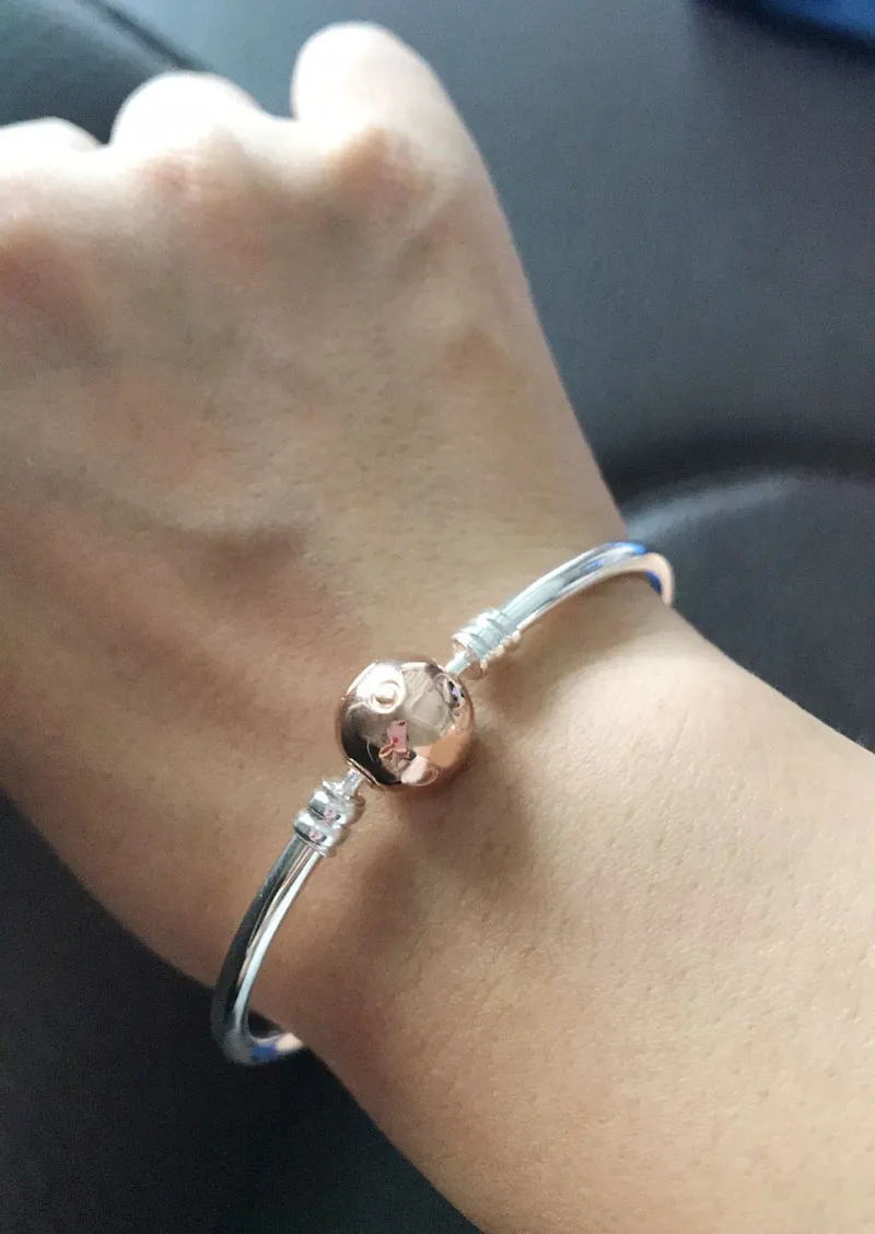 PANDORA シルバー ローズゴールド ブレスレット